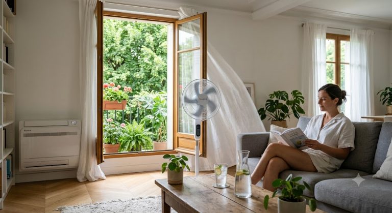 Comment refroidir une pièce : 10 solutions classées par efficacité réelle (avec et sans climatisation)