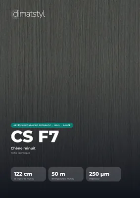 Couverture de la fiche technique CS F7