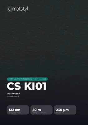 Couverture de la fiche technique CS KI01