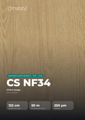 Couverture de la fiche technique CS NF34 Tan Oak