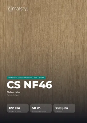 Couverture de la fiche technique CS NF46
