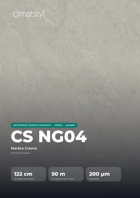 Couverture de la fiche technique CS NG04