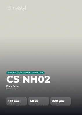 Couverture de la fiche technique CS NH02 White Flour
