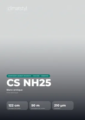 CS NH25 Arctic : couverture de la fiche technique