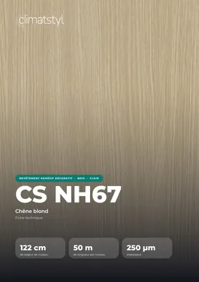 Couverture de la fiche technique CS NH67