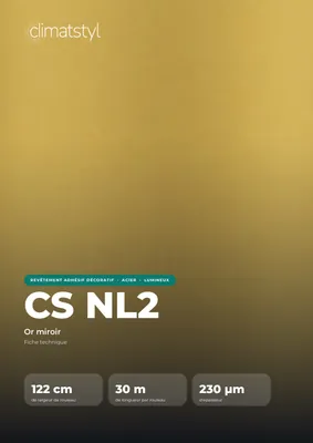 CS NL2 Mirror Gold : couverture de la fiche technique