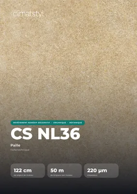 CS NL36 Straw : couverture de la fiche technique