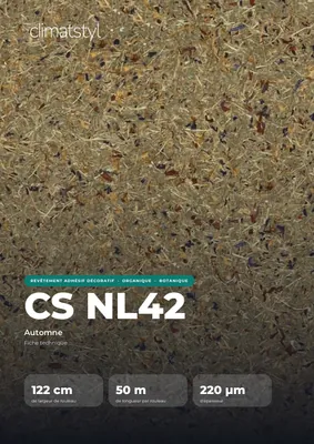 Couverture de la fiche technique CS NL42 Autumn
