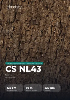Couverture de la fiche technique CS NL43 Bark