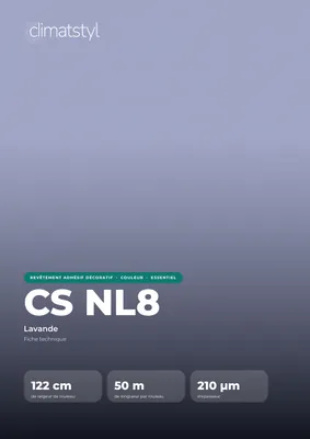 Couverture de la fiche technique CS NL8