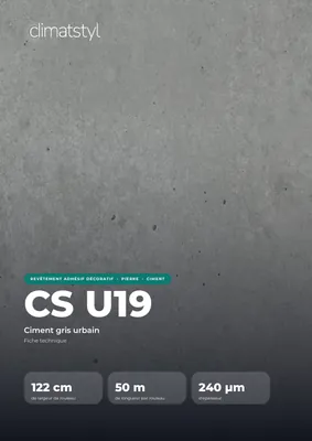 Couverture de la fiche technique CS U19