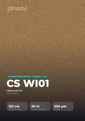 Couverture de la fiche technique CS WI01 Small Grain